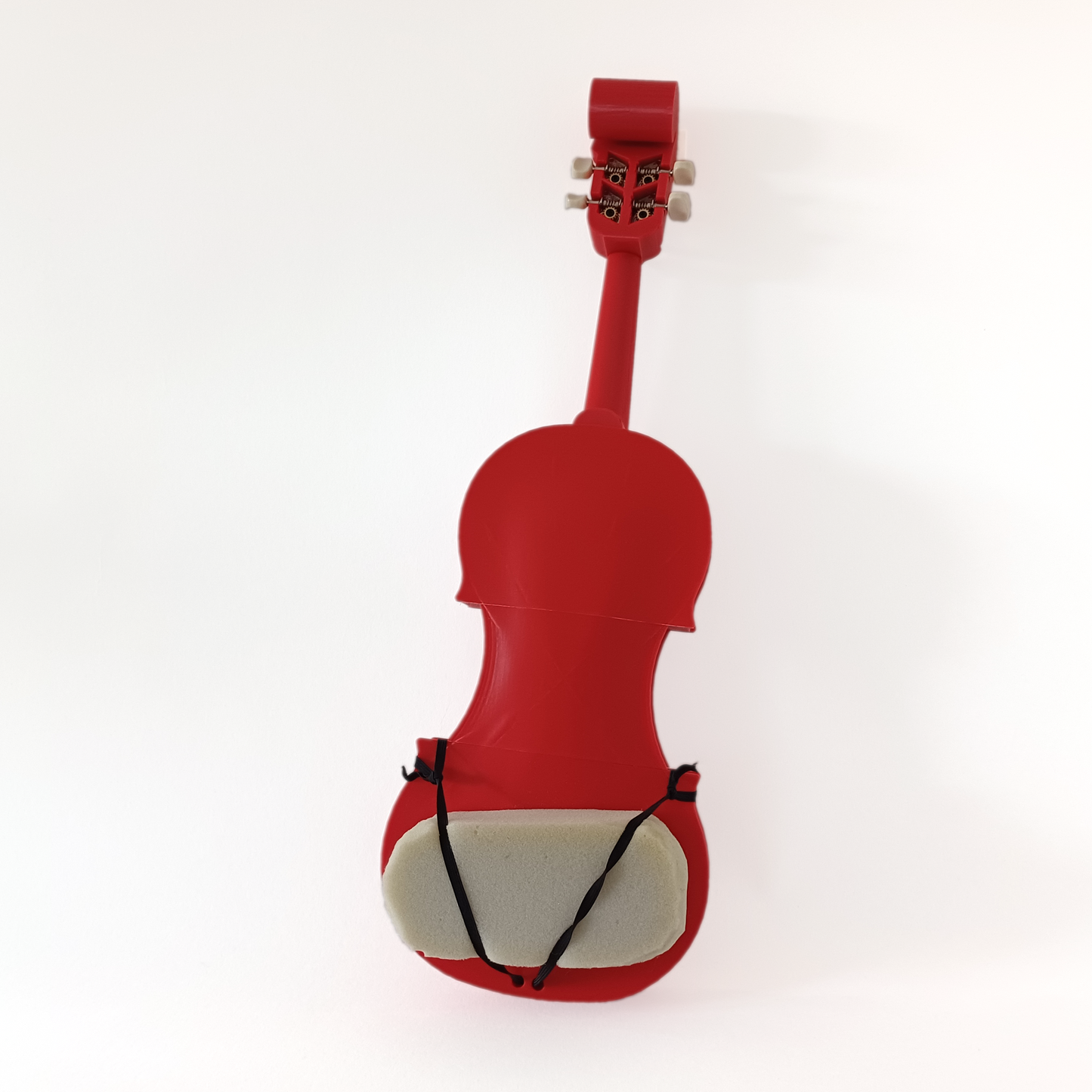 hele viool rood achterkant vioolfabriek